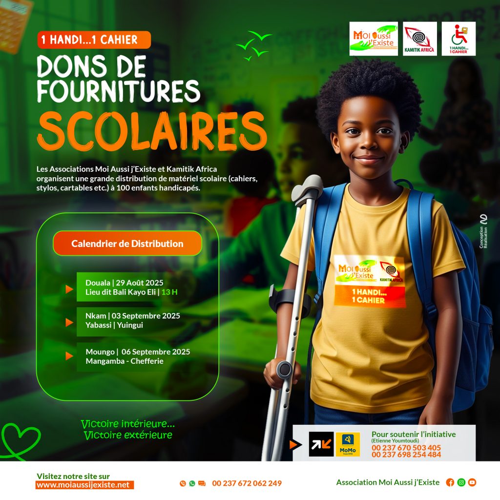 Remise des fournitures scolaires MajE